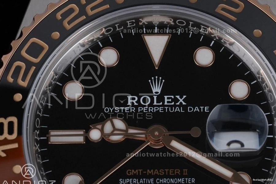 SS SH3285 New Best RG Edition 855 126711 CHNR V 1:1 GMT SS on ARF FastDry Bracelet 904L Master II 1222